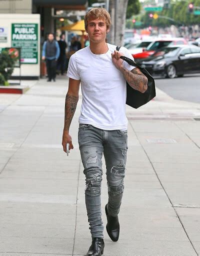 justin bieber ysl boots|justin bieber shoes history.